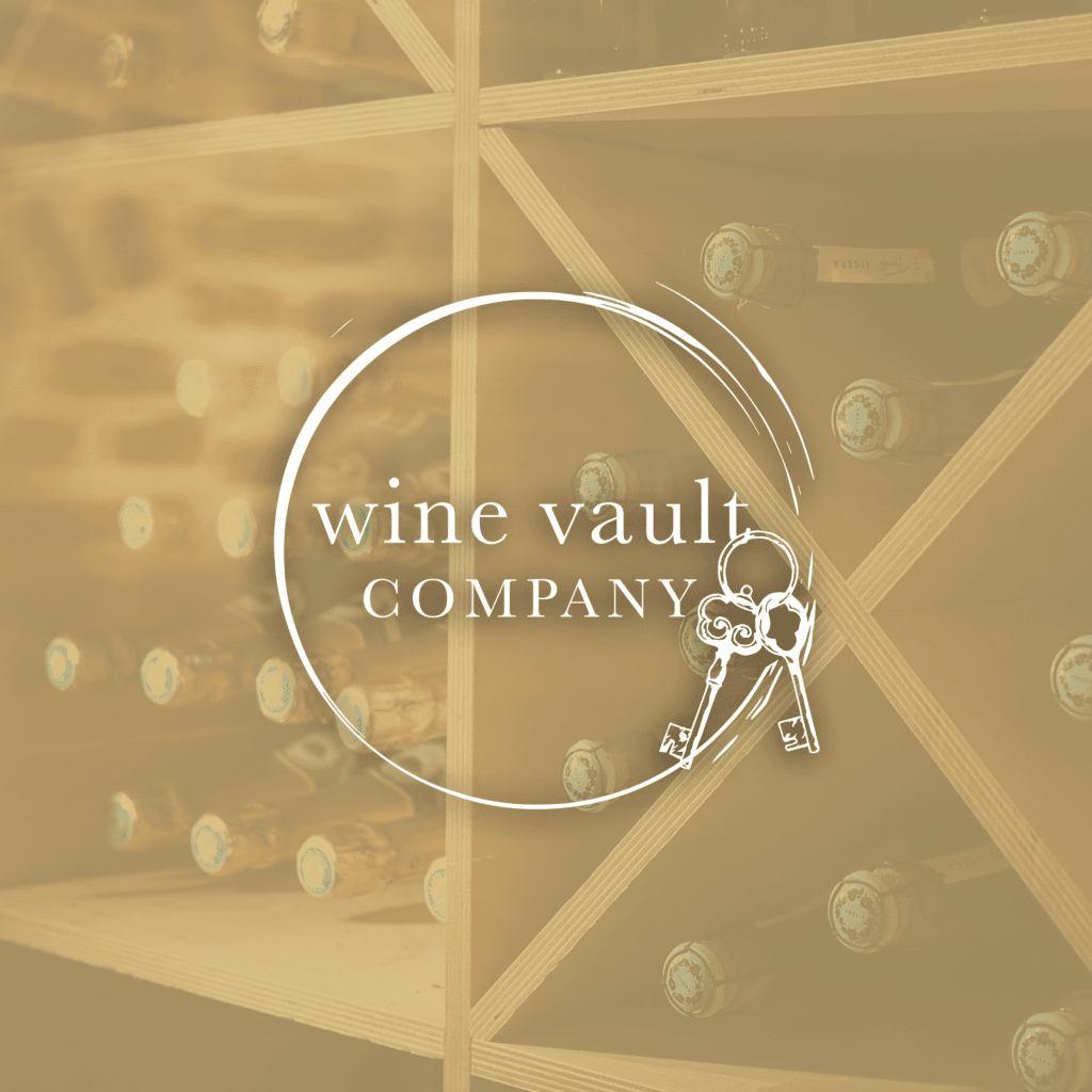 Wine Vault Co. Gold Logo